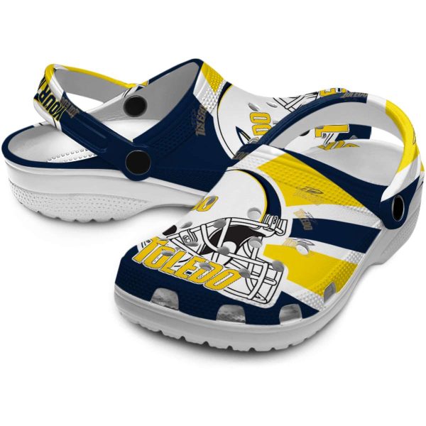 custom toledo rockets football helmet clog high quality
