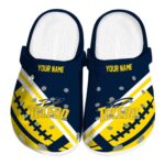 custom toledo rockets football motif clog best selling