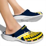 custom toledo rockets football motif clog best selling