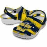 custom coastal carolina chanticleers contrasting stripes clog best selling