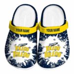 Custom Toledo Rockets Splash Art Clog 1 custom toledo rockets splash art clog best selling