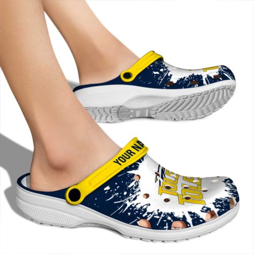 custom toledo rockets splash art clog fashion forward