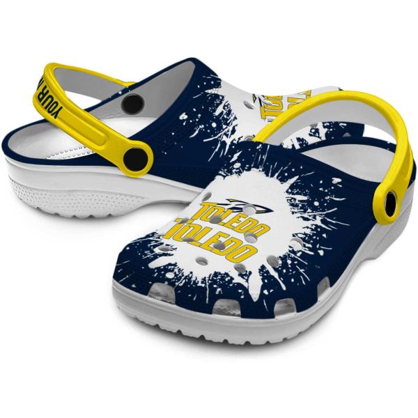 custom toledo rockets splash art clog high quality