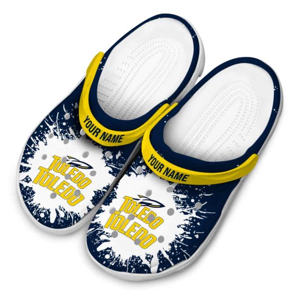 custom toledo rockets splash art clog latest model