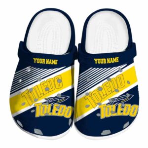 custom toledo rockets vibrant dual tone clog best selling