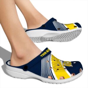 custom toledo rockets vibrant dual tone clog fashion forward