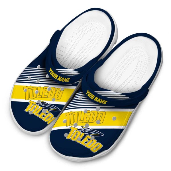 custom toledo rockets vibrant dual tone clog latest model