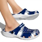 custom toronto maple leafs paint splatter graphics clog best selling
