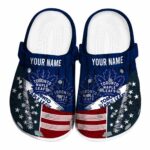 custom toronto maple leafs star spangled side pattern clog best selling
