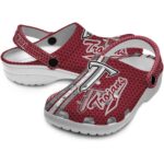 custom troy trojans contrasting stripes clog best selling