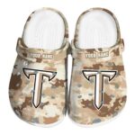 custom troy trojans desert camo clog best selling