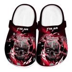 custom troy trojans gothic skull clog best selling