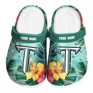 custom troy trojans tropical vibes clog best selling