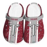 custom troy trojans vertical stripes clog best selling