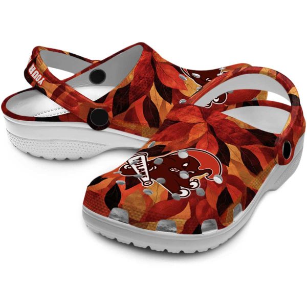 custom tulane green wave autumn leaves clog high quality