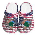 custom tulane green wave freedom splinter clog best selling