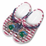 custom tulane green wave freedom splinter clog best selling