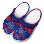 custom tulsa golden hurricane paint splatter graphics clog best selling