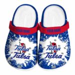 custom tulsa golden hurricane splash art clog best selling
