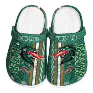 custom uab blazers contrasting stripes clog best selling