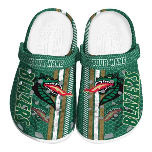 custom uab blazers contrasting stripes clog best selling
