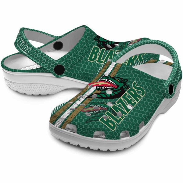 custom uab blazers contrasting stripes clog high quality