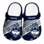 custom uconn huskies vibrant dual tone clog best selling