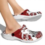 custom umass minutemen football helmet clog best selling