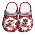 custom umass minutemen splash art clog best selling