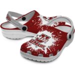 custom umass minutemen splash art clog best selling