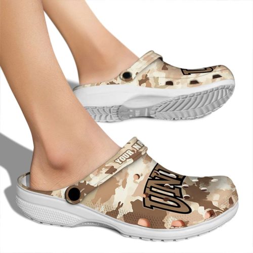 custom unlv rebels desert camo clog fashion forward