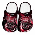 custom unlv rebels gothic skull clog best selling