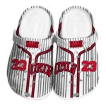 Custom UNLV Rebels Pinstripe Pattern Clog 1 custom unlv rebels pinstripe pattern clog best selling