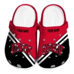 custom unlv rebels striped accents clog best selling