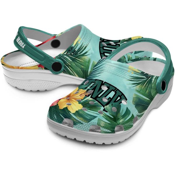 custom unlv rebels tropical vibes clog high quality
