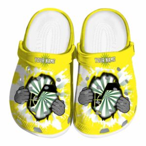 custom utah jazz gripping hand clog best selling