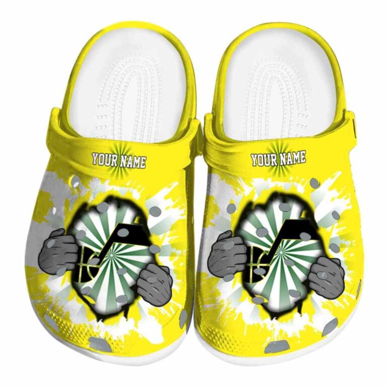 Custom Utah Jazz Gripping Hand Clog - VivaCrocs