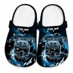 custom utah state aggies gothic skull clog best selling