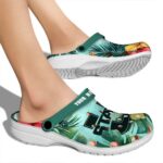 custom utah state aggies tropical vibes clog best selling