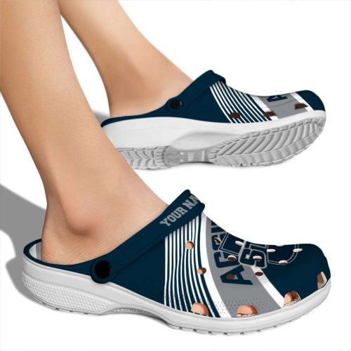 custom utah state aggies vibrant dual tone clog fashion forward