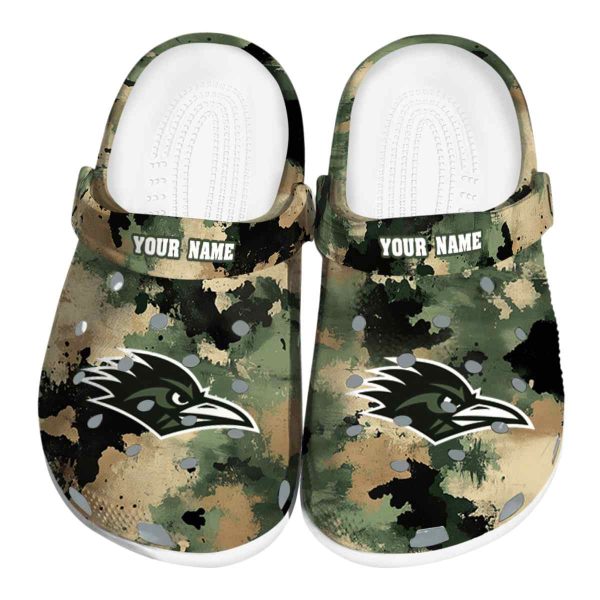 custom utsa roadrunners camouflage craze clog best selling