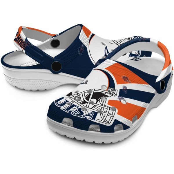 custom utsa roadrunners football helmet clog high quality