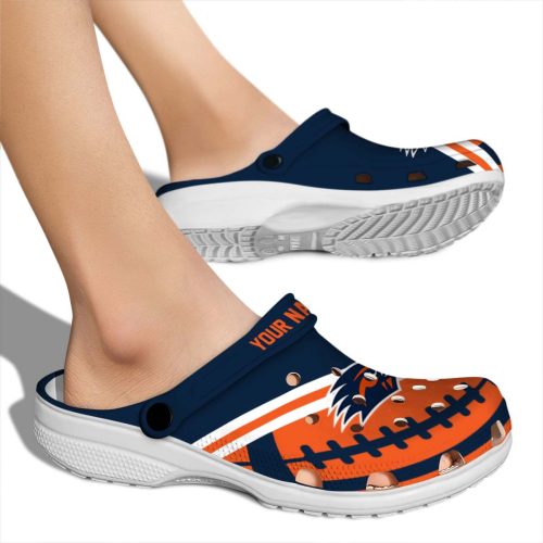 custom utsa roadrunners football motif clog fashion forward