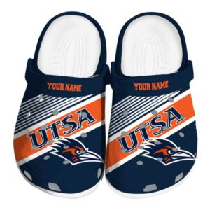 custom utsa roadrunners vibrant dual tone clog best selling