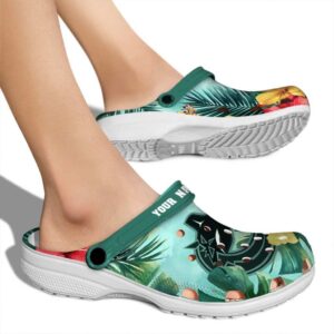 custom vancouver canucks tropical vibes clog fashion forward