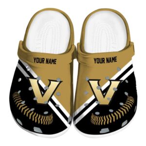 custom vanderbilt commodores baseball motif clog best selling