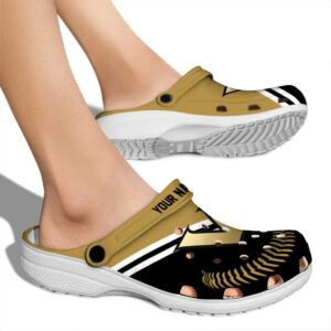 custom vanderbilt commodores baseball motif clog fashion forward