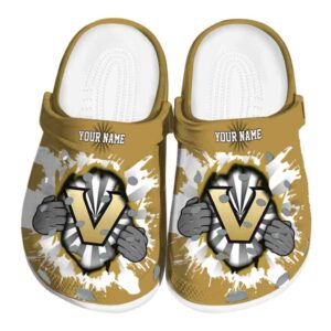 custom vanderbilt commodores gripping hand clog best selling