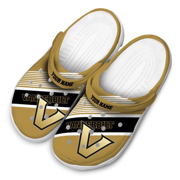 custom vanderbilt commodores vibrant dual tone clog latest model