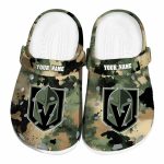 custom vegas golden knights camouflage craze clog best selling
